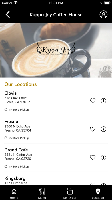 Kuppa Joy Coffee Screenshot