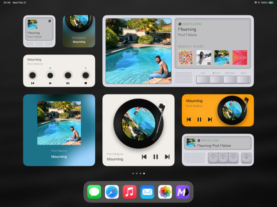 MD Vinyl - Widget & Player iPad app afbeelding 8