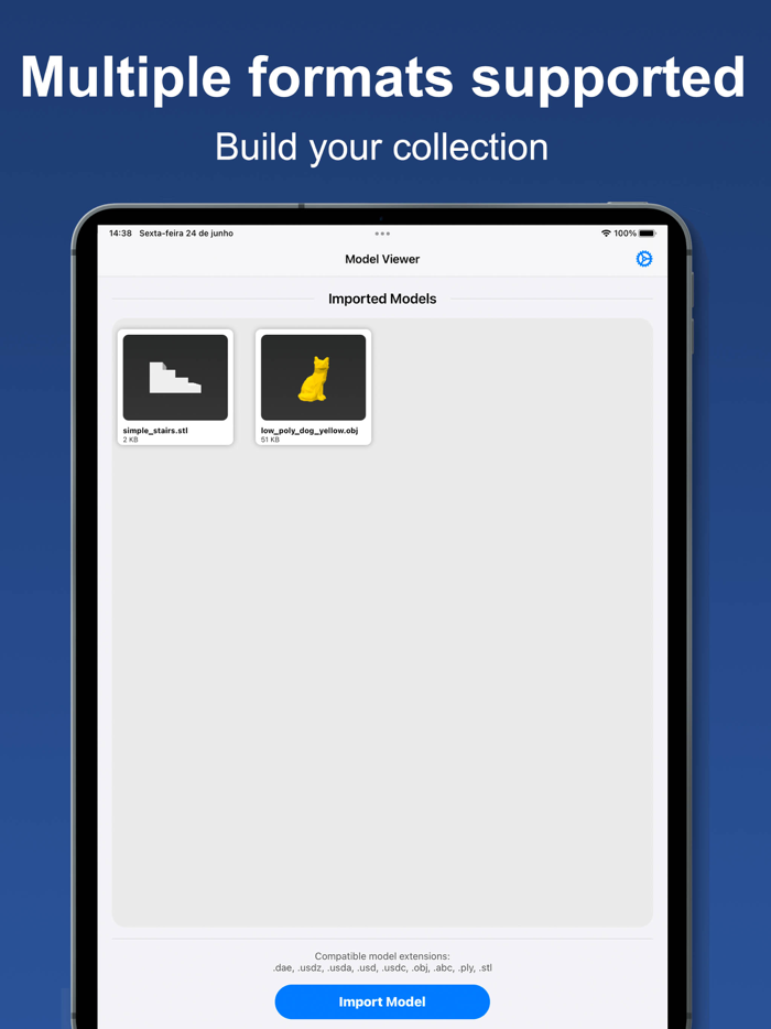 3D Model Viewer - AR and Print