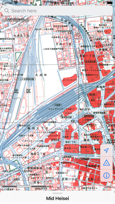 Kansai Jisou Maps Screenshot