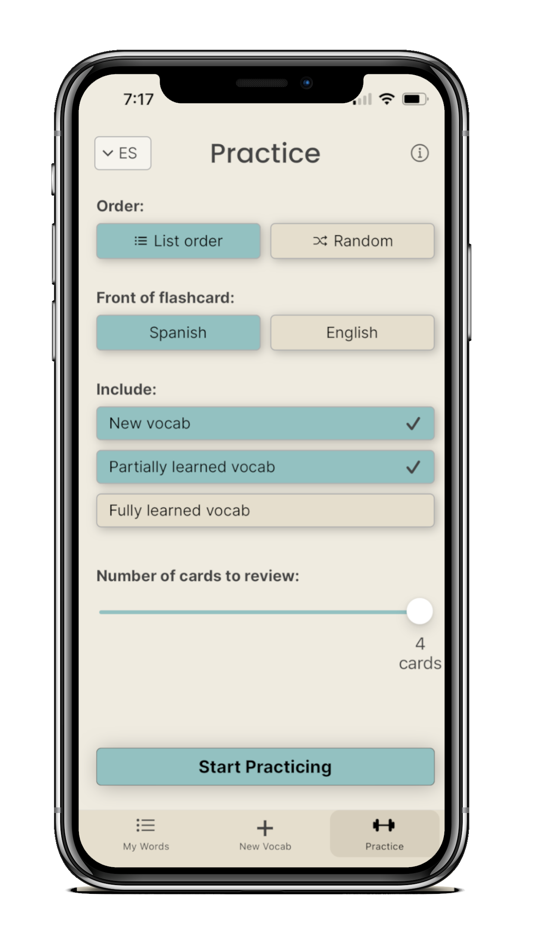 #1. Flash Language (iOS) 由: Evan Mazor