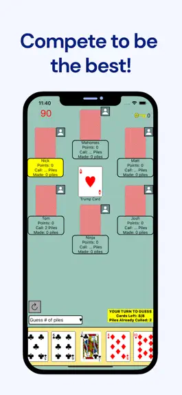 Game screenshot Anda Anda - Oh Hell Card Game mod apk