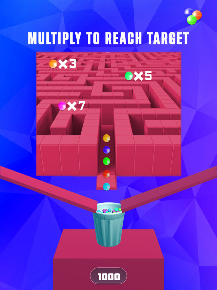 Multiply Balls Trapper 3d