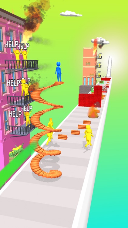 Stairs Runner & Rescue screenshot-4