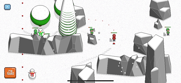 Pixel Pro Snow Fight