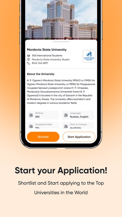 Acadfly: Study Abroad Screenshot