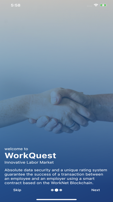 WorkQuest Screenshot