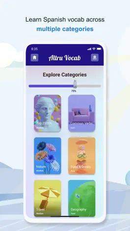 Game screenshot Altru Vocab: Learn Spanish App hack