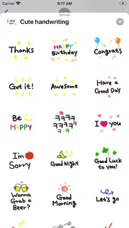 How to cancel & delete cute handwriting 3