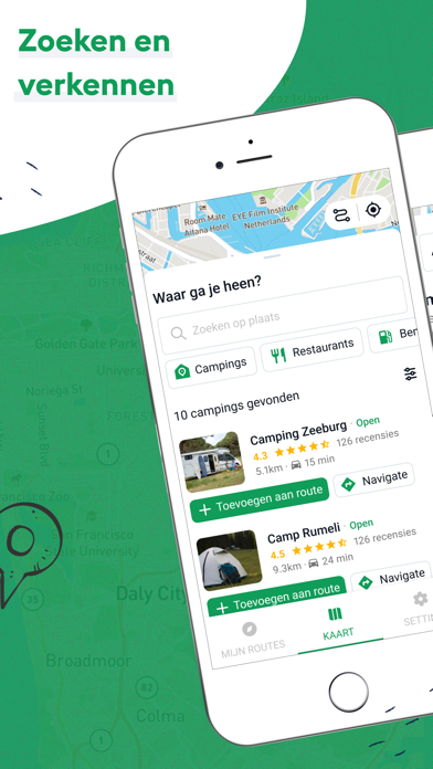Anwb Camping - Camperplaatsen iPhone app afbeelding 2