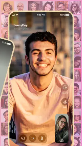 Game screenshot Chillo - Text & Video Chat apk