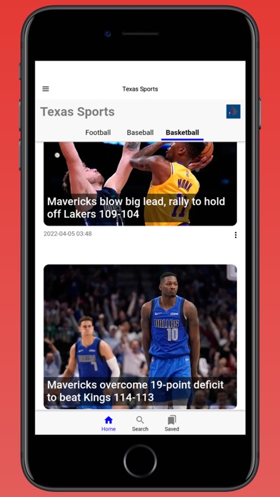 The Fan Sports Screenshot
