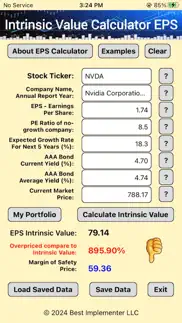 intrinsic value calculator eps problems & solutions and troubleshooting guide - 1