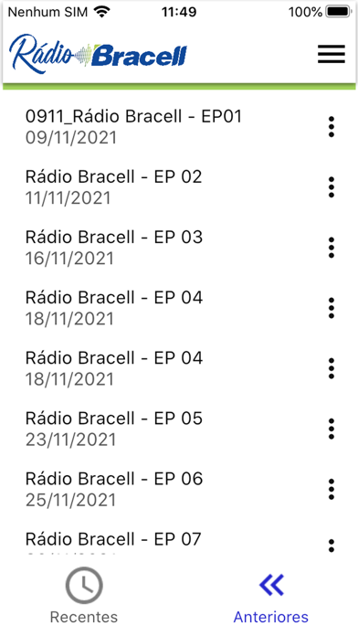 Rádio Bracell Screenshot