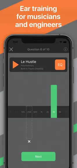 Game screenshot hearEQ: Ear training for EQ mod apk
