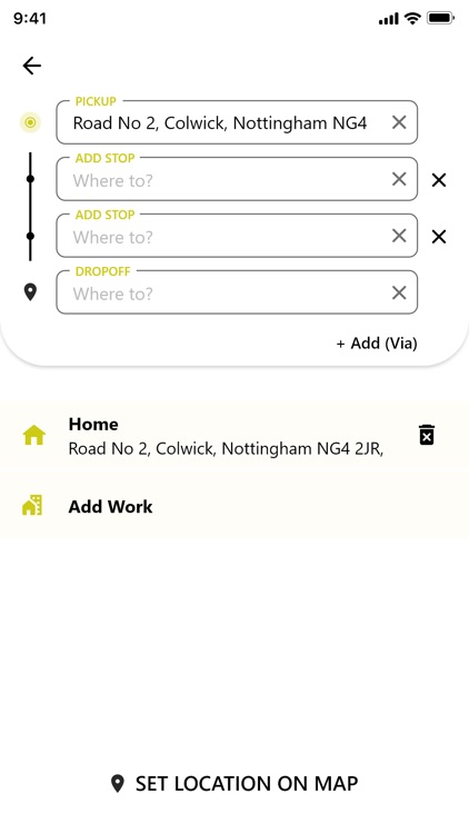 Yellow Cars Nottingham