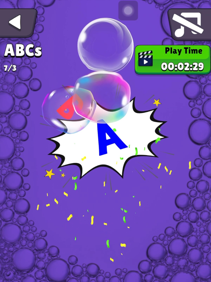 Bubble Pop ABC 123