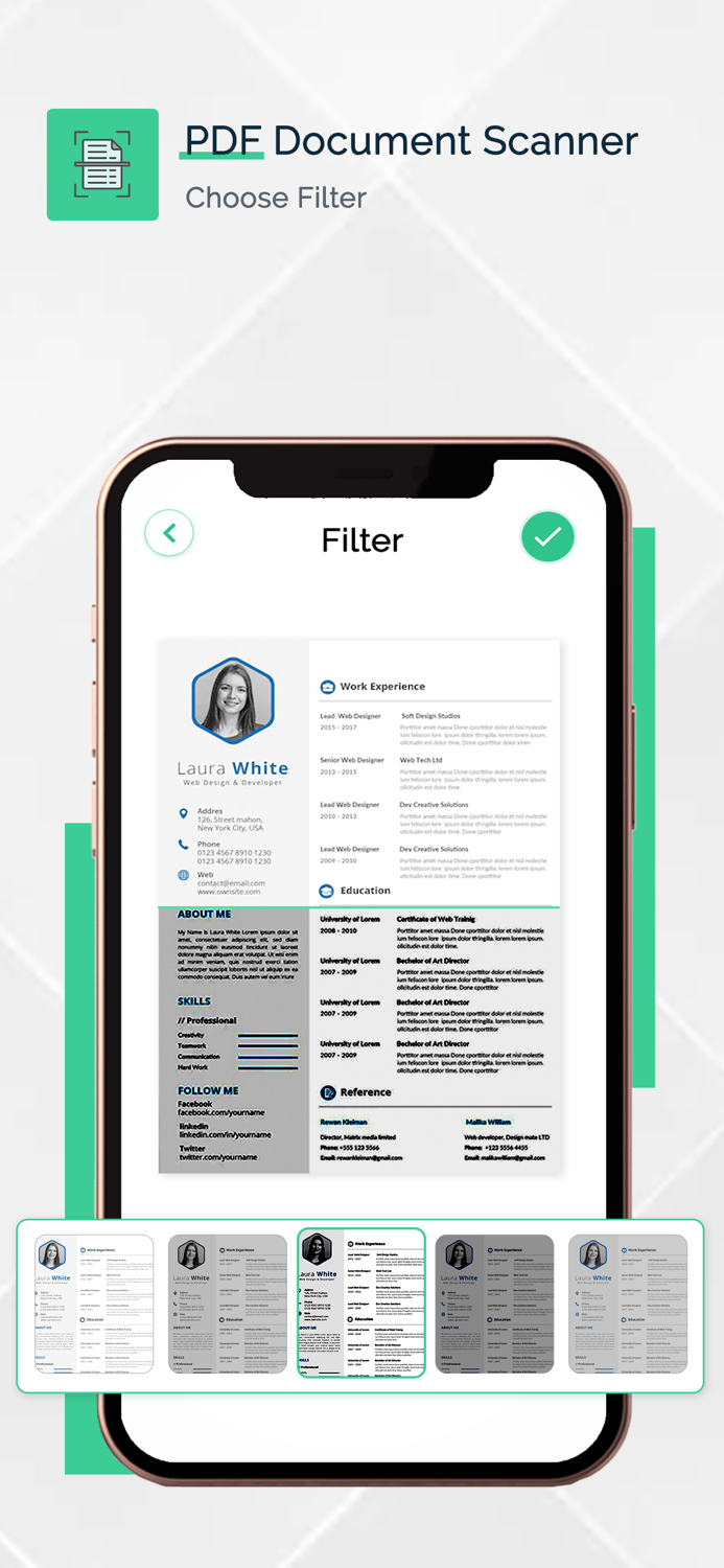 PDF Document Scanner Editor