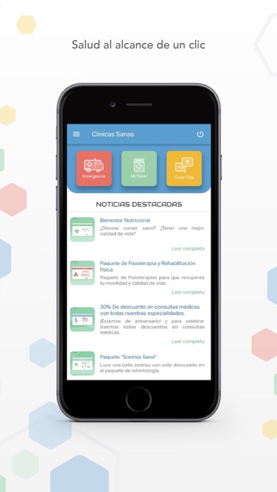 Clinicas Sanas Screenshot