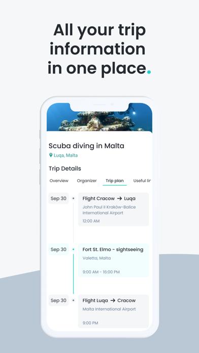 Rayzza! Trip Organization Tool Screenshot