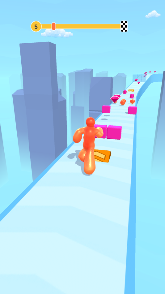 #1. Tall Blob 3D - Runner Hero (iOS) 由: Amanda Corona