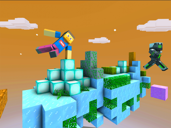Craft Parkour  3D Blocky Race