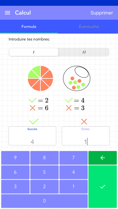 Screenshot #1 pour Expérience de Bernoulli PRO