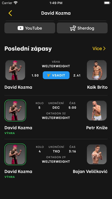 OKTAGON MMA Screenshot