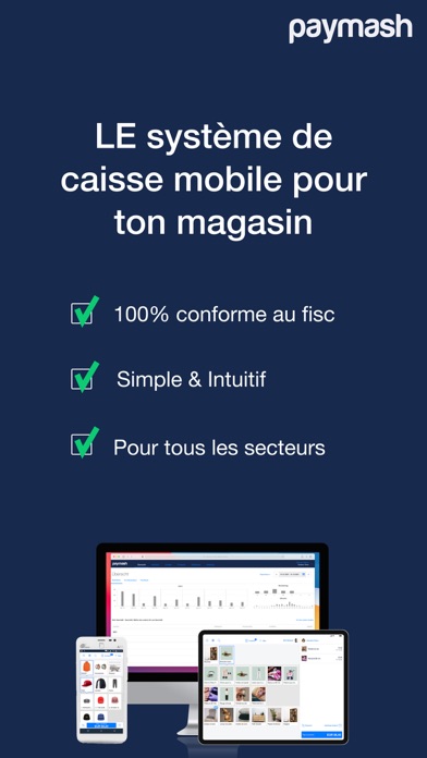 Screenshot #1 pour Paymash POS - Caisse tactile