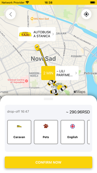 Taxi Pan Screenshot