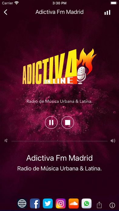 Adictiva Fm Madrid Screenshot