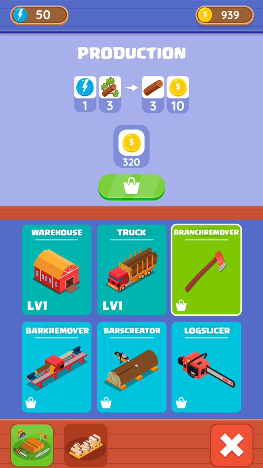 #8. Lumber jack Challenge: Tycoon (iOS) 由: Pixeland LLC