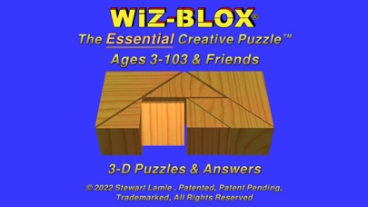 WizBlox Puzzles and Answers Screenshot