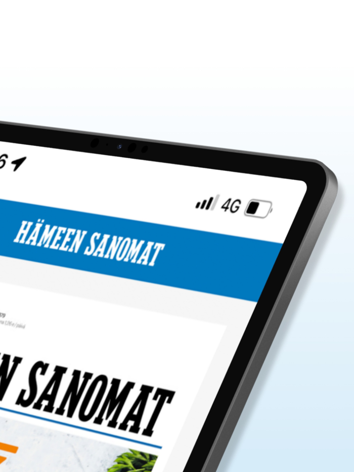 Hämeen Sanomat -sovellus