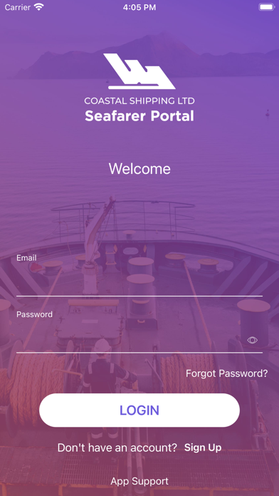 SeafarerPortal CoastalShipping Screenshot