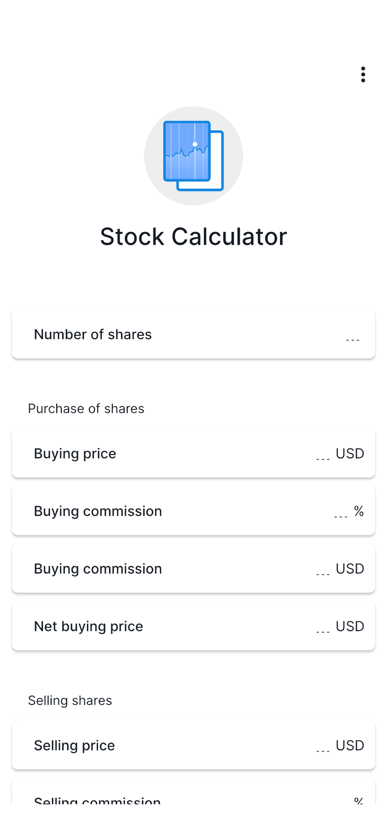 Stock Calculator - CalCon