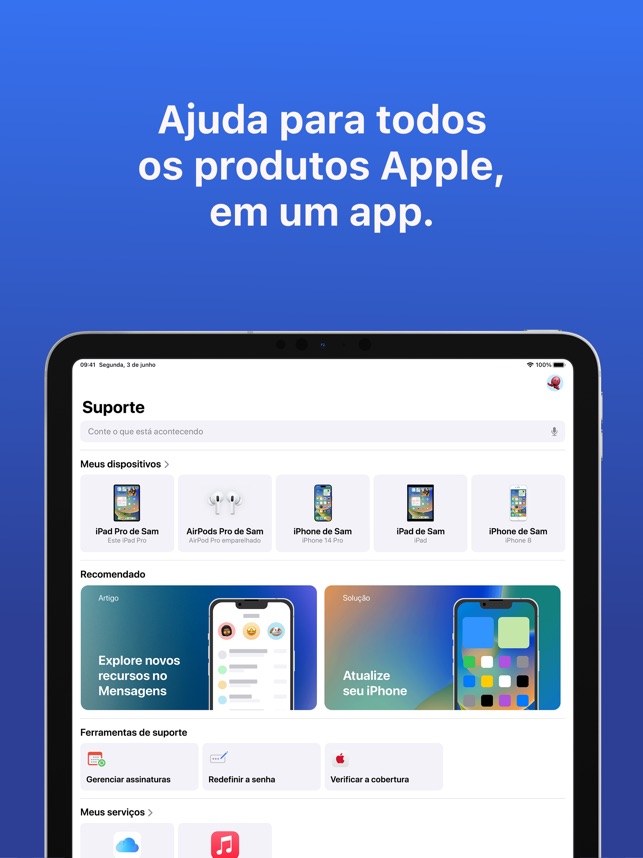 O que é o Sala de Aula? - Suporte da Apple (BR)