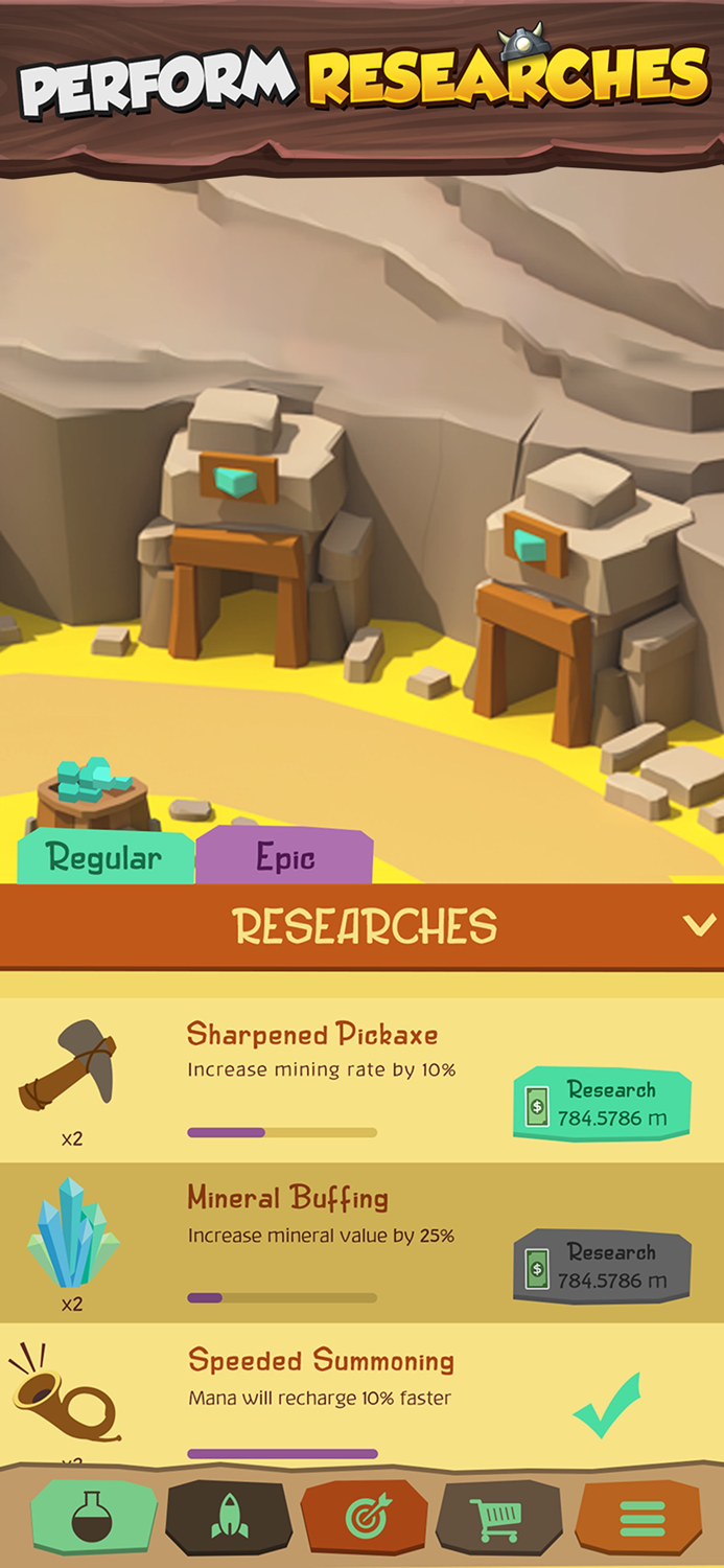 Tiny Miners Clicker Game