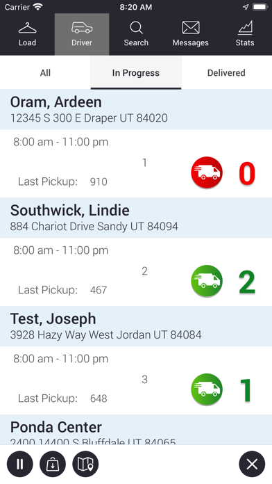 Delivery Connect Mobile Screenshot