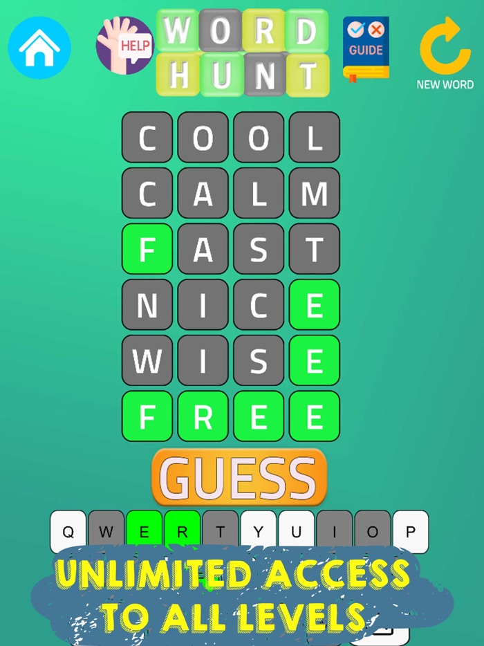 Word Hunt- Find the Word Games