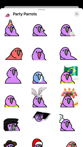 Game screenshot Party Parrots HD apk