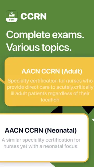 Pass CCRN screenshot 1