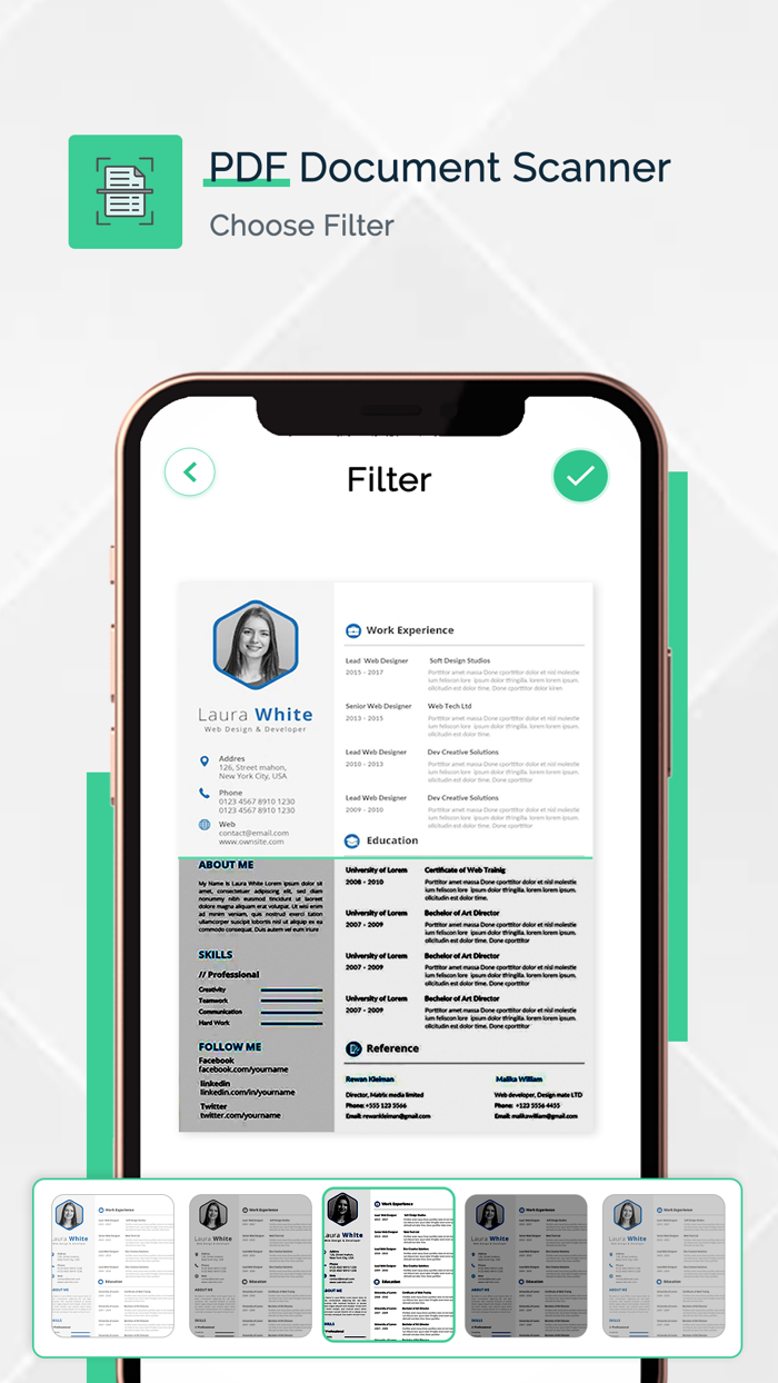 PDF Document Scanner Editor