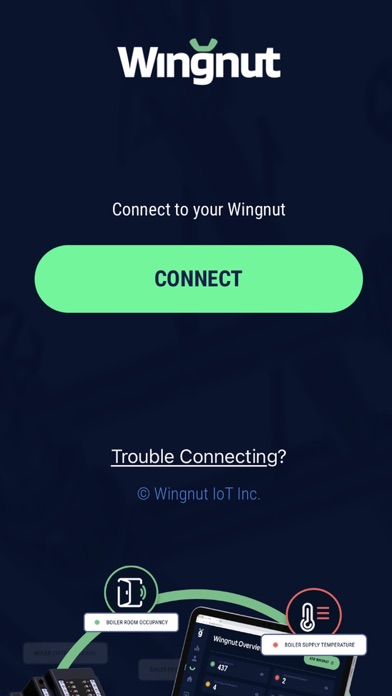 Screenshot 1 of Wingnut Connect App