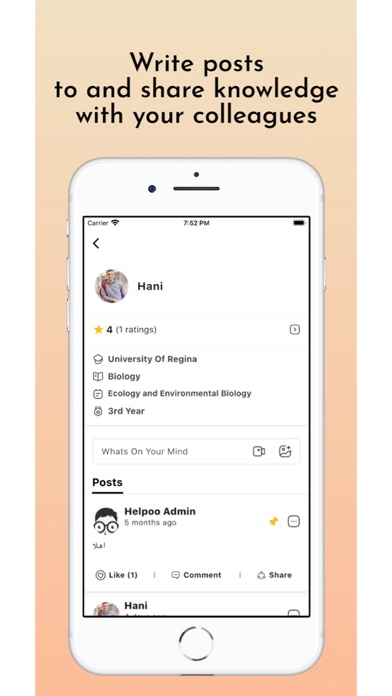 Helpoo Classmate Screenshot