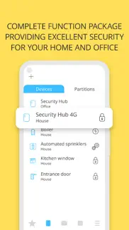 security hub iphone screenshot 1