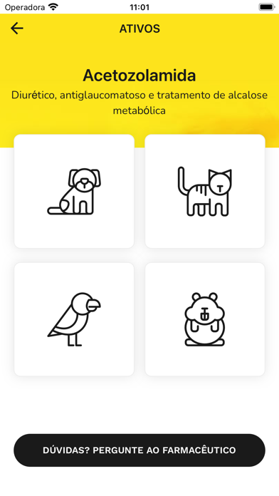 Guia Veterinário de Ativos Screenshot