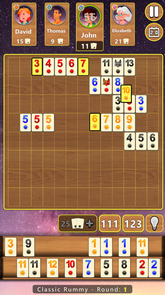 #8. Rummy 4 in 1 Board Game (iOS) di: G Soft Team