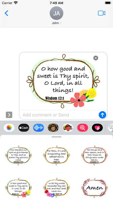 Bible Verses DRV Screenshot