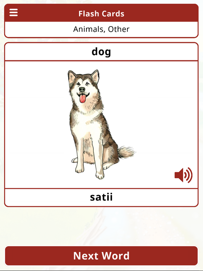 Eastern Shoshone Vocab Builder